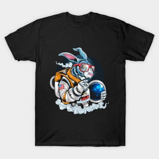 Astronaut rabbit hipster T-Shirt